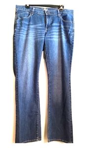 EUC OLD NAVY FLIRT SZ 12 BOOT CUT JEANS